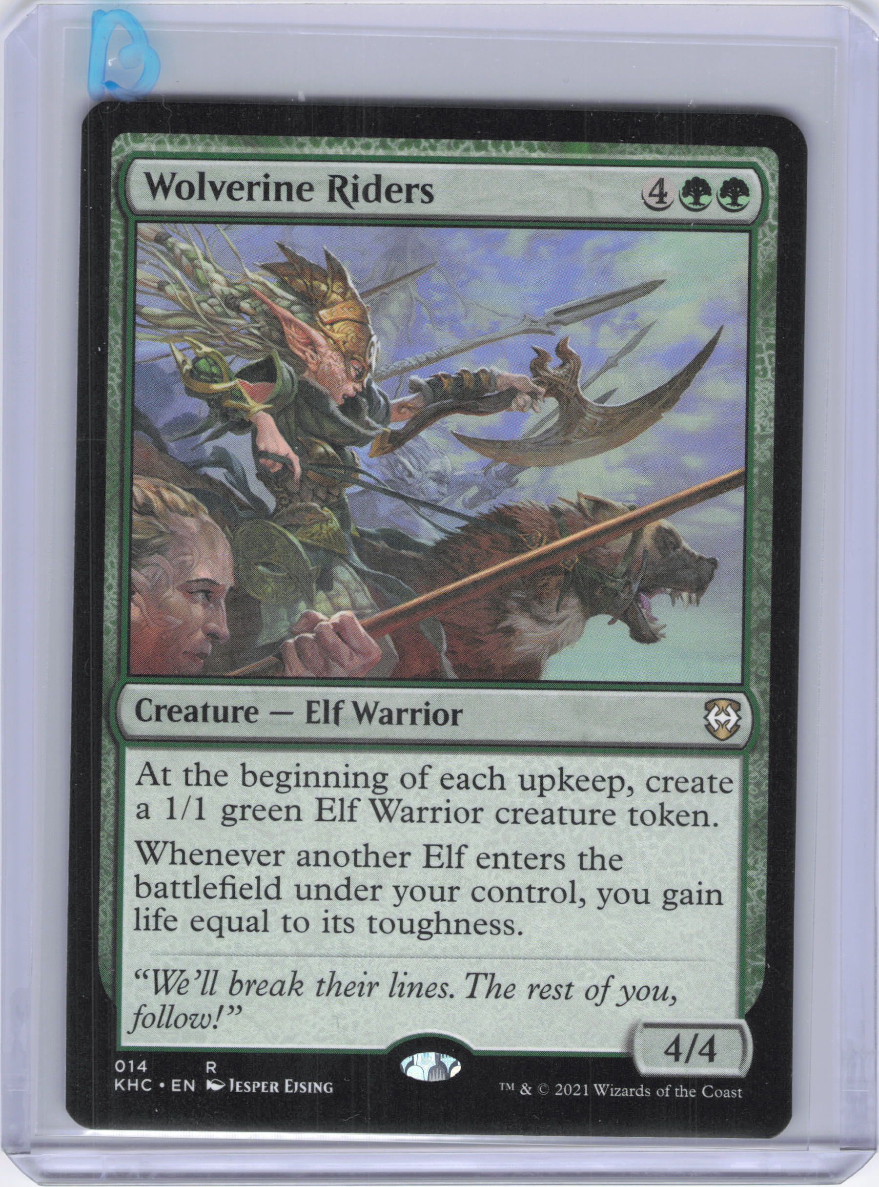 Wolverine Riders - Commander: Kaldheim (KHC)