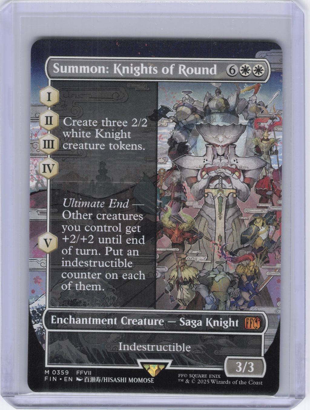 Summon: Knights of Round (Borderless) - FINAL FANTASY (FIN)