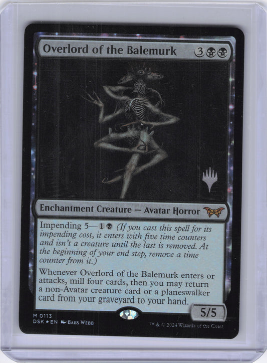 Overlord of the Balemurk - Promo Pack: Duskmourn: House of Horror (Foil)(PPDSK)
