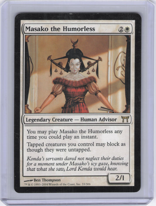 Masako the Humorless - Champions of Kamigawa (CHK)