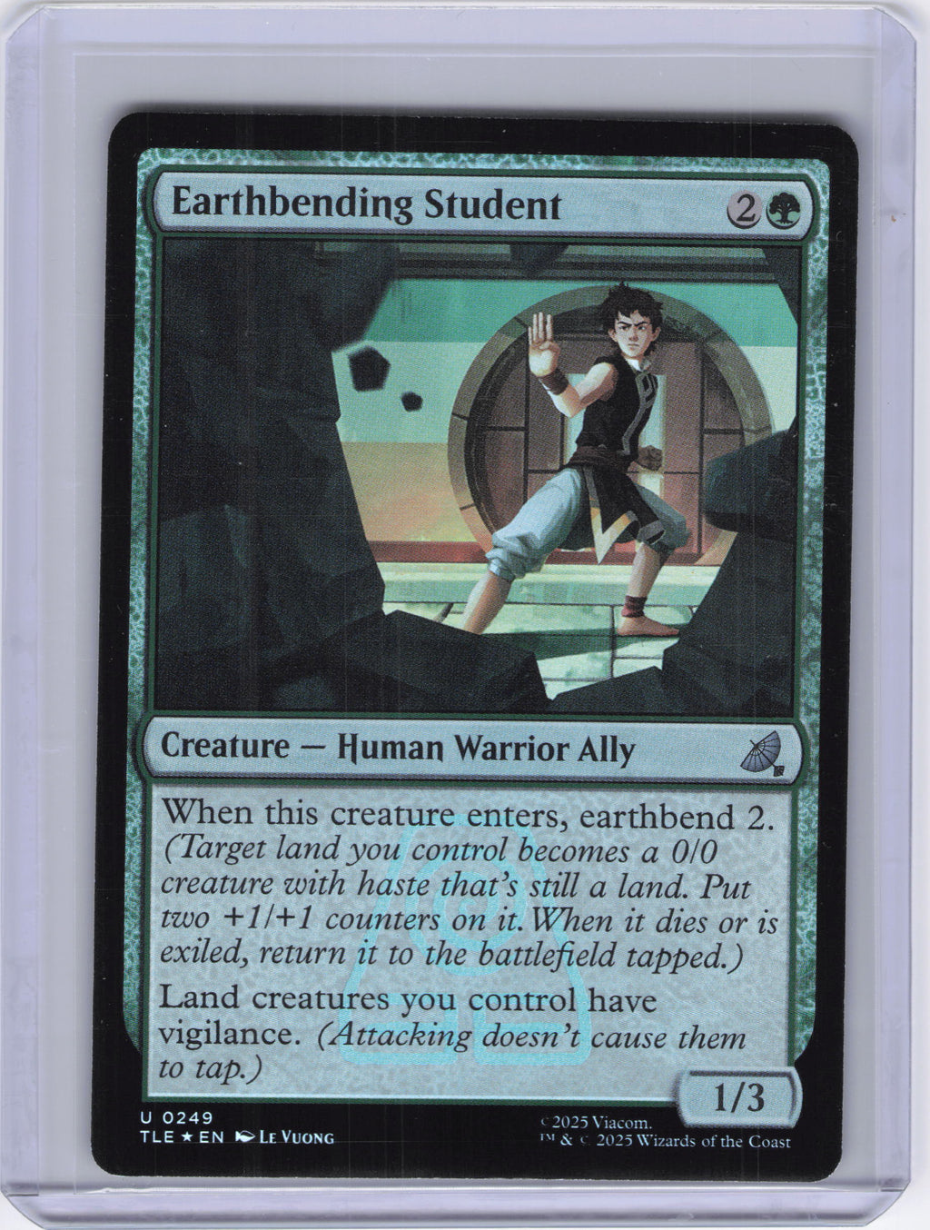 Earthbending Student - Avatar: The Last Airbender: Eternal-Legal (Foil)(TLE)