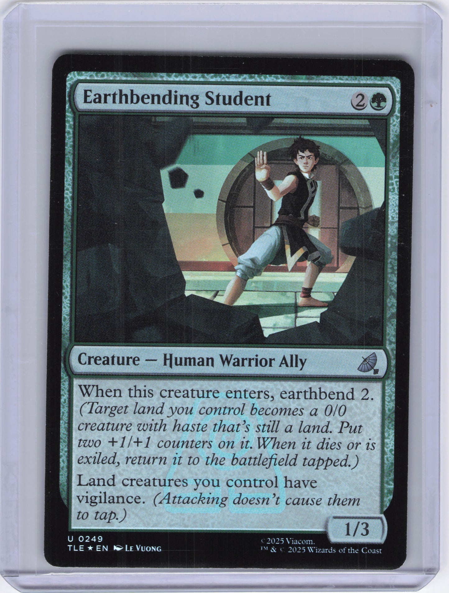 Earthbending Student - Avatar: The Last Airbender: Eternal-Legal (Foil)(TLE)