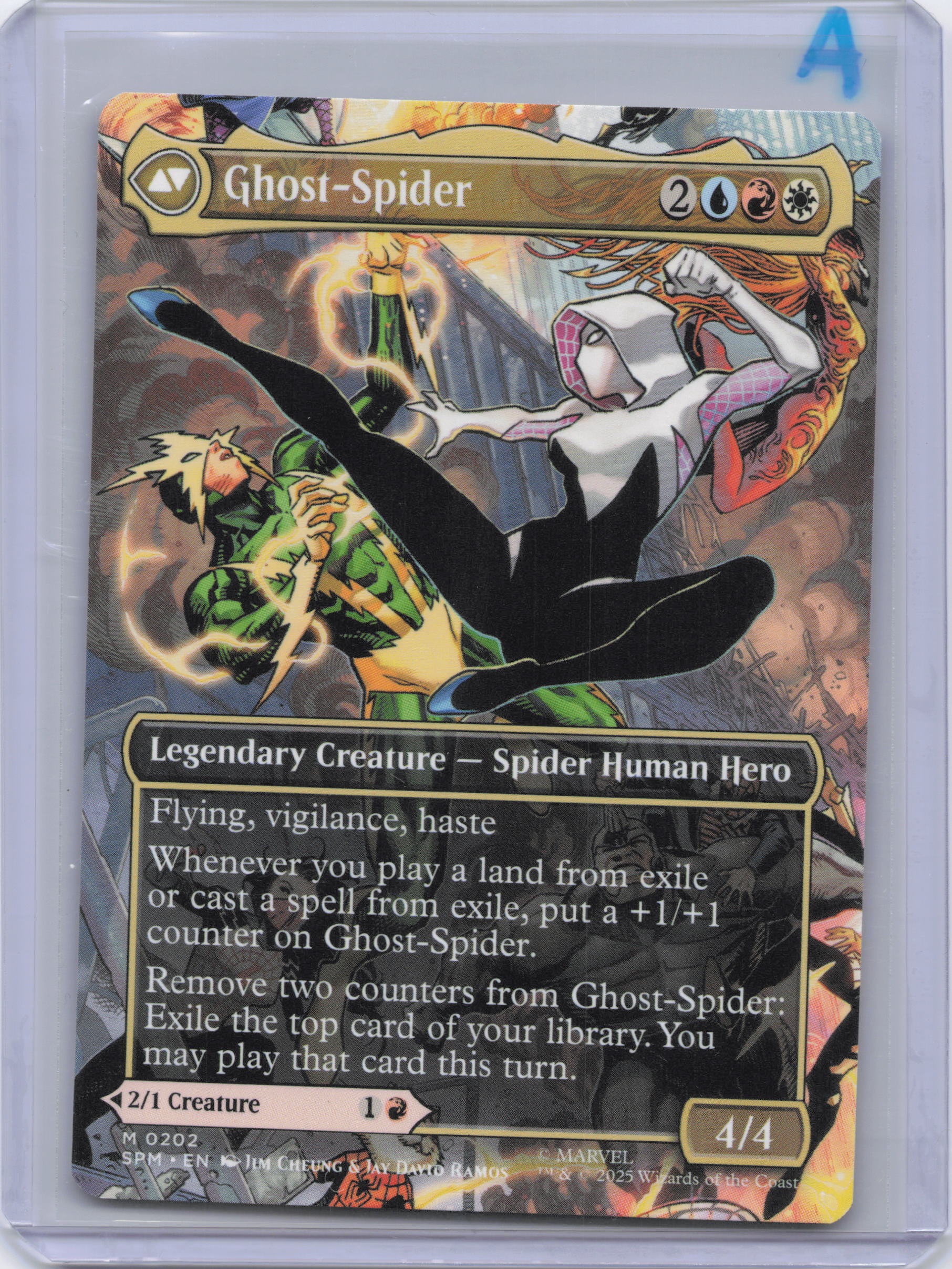Gwen Stacy (0202) (Borderless) - Marvel's Spider-Man (SPM)