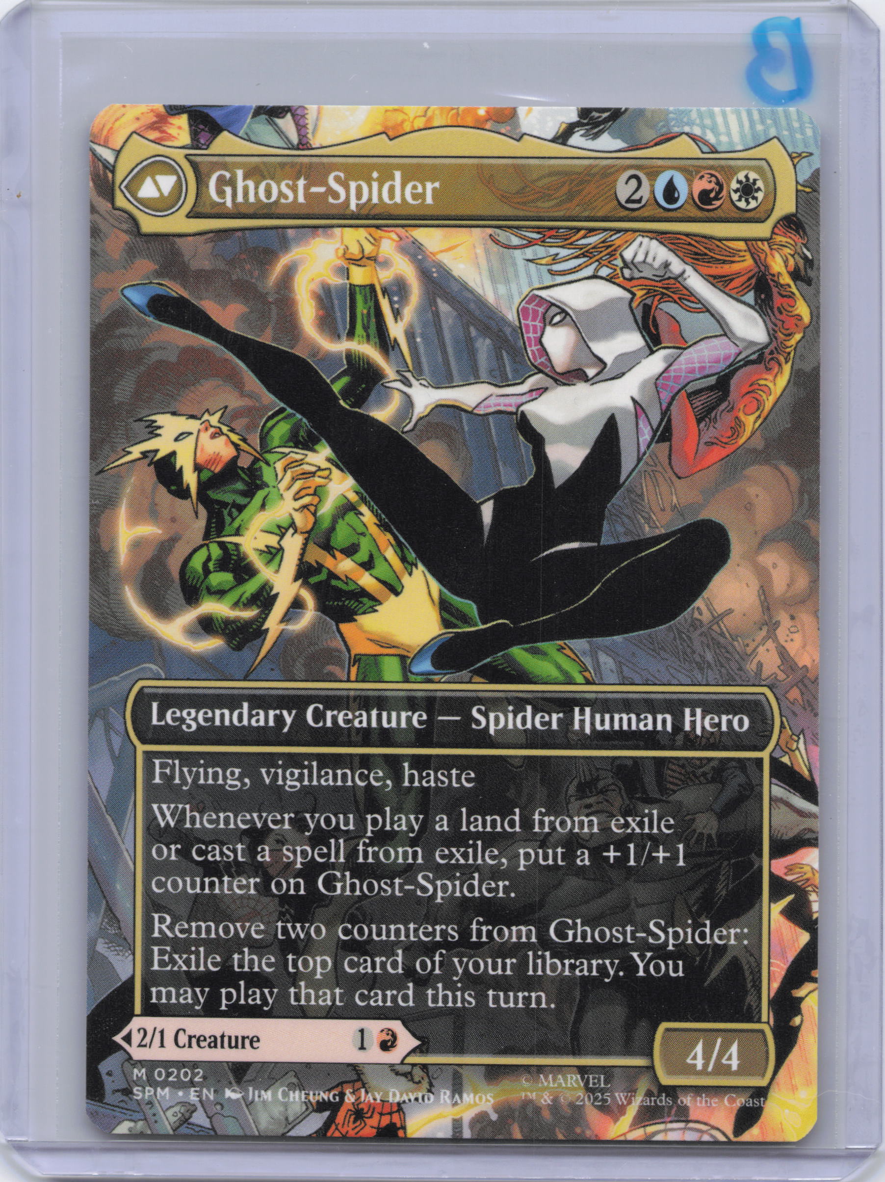 Gwen Stacy (0202) (Borderless) - Marvel's Spider-Man (SPM)