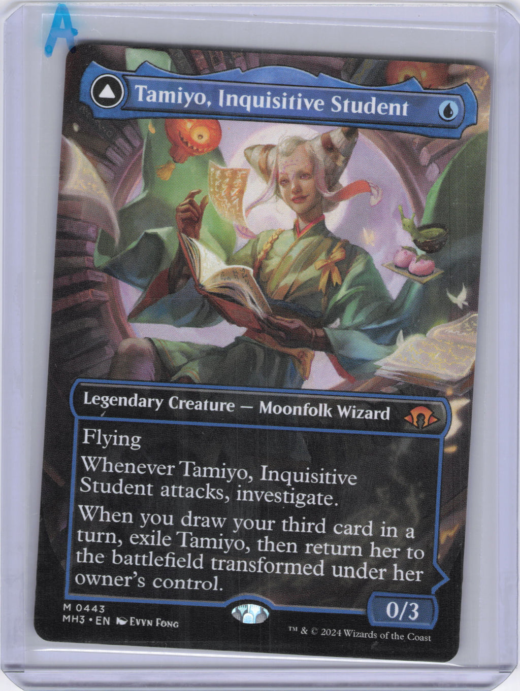 Tamiyo, Inquisitive Student (Borderless) - Modern Horizons 3 (MH3)