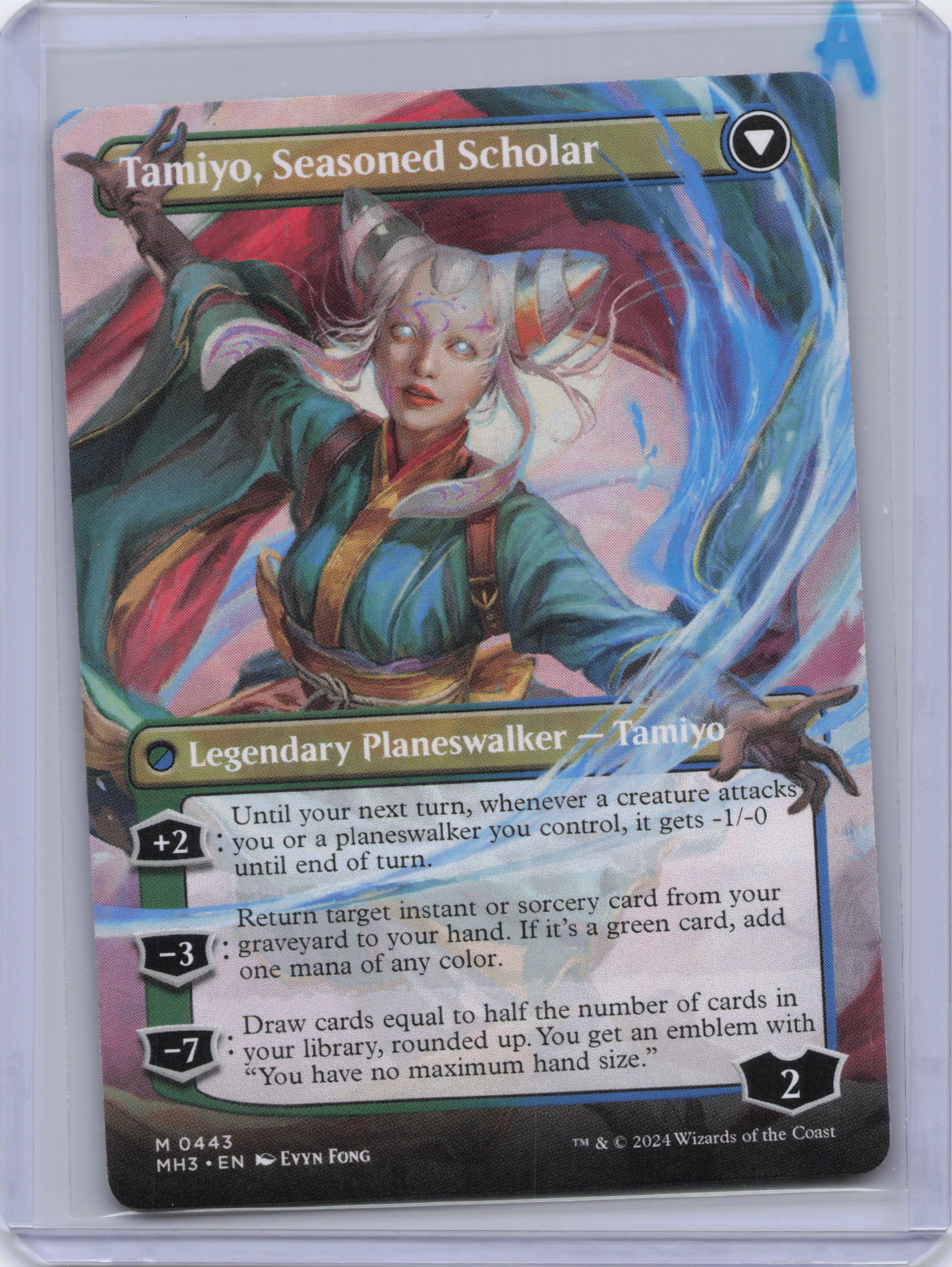 Tamiyo, Inquisitive Student (Borderless) - Modern Horizons 3 (MH3)