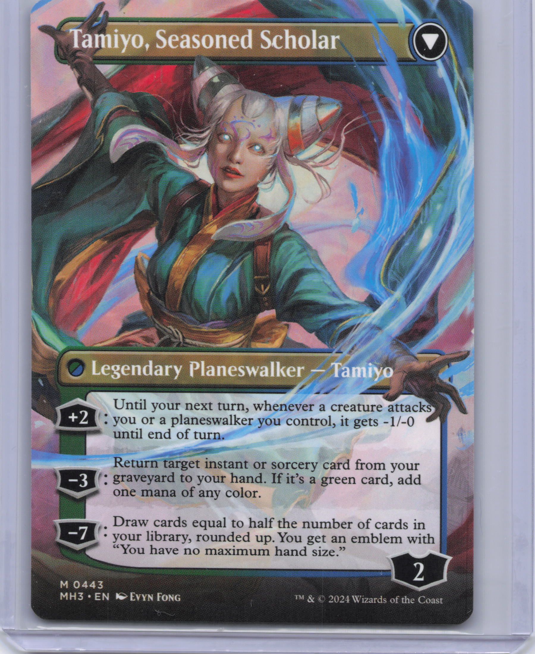Tamiyo, Inquisitive Student (Borderless) - Modern Horizons 3 (MH3)