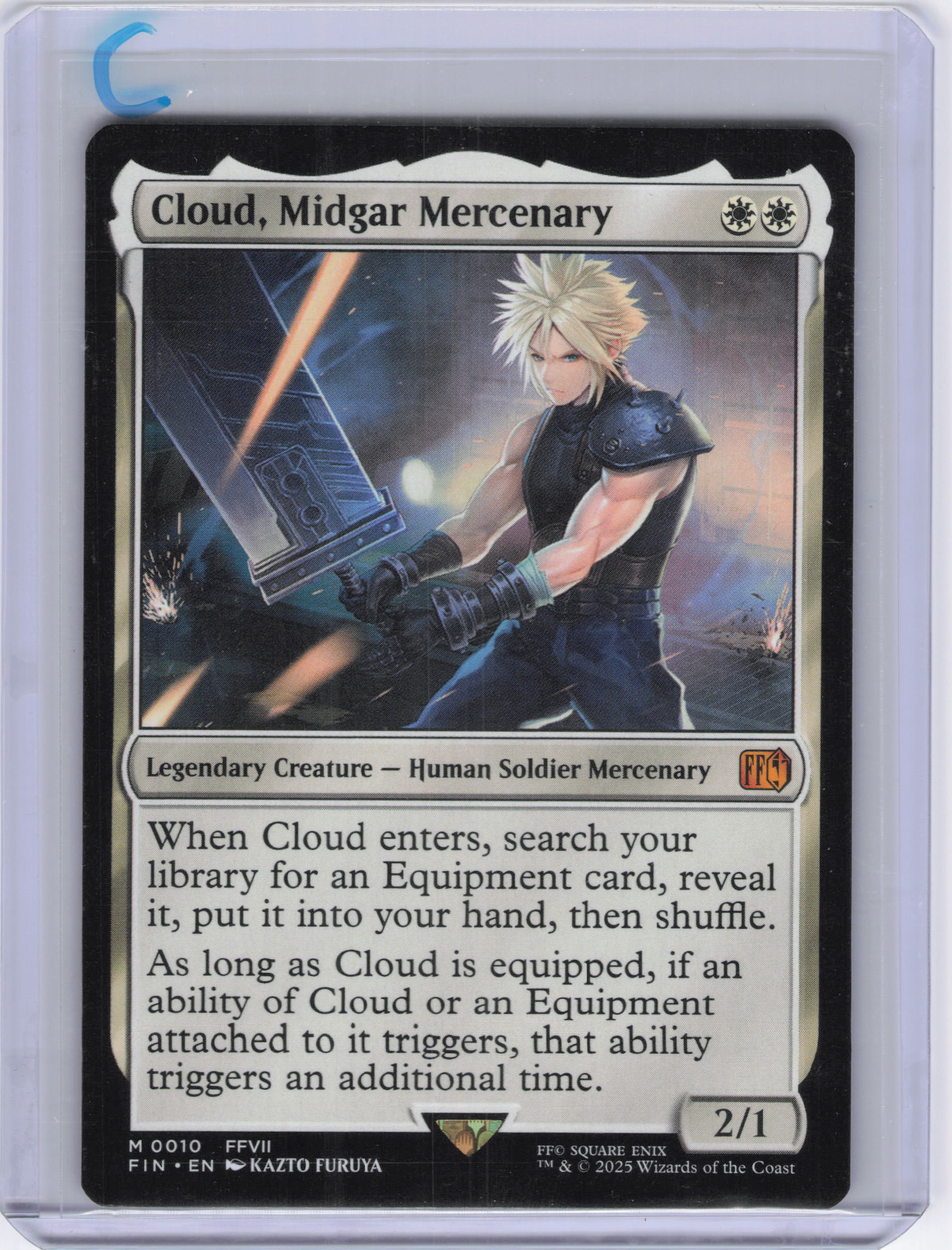 Cloud, Midgar Mercenary - FINAL FANTASY (FIN)