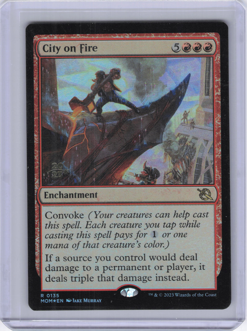 City on Fire - Prerelease Cards (PRE)