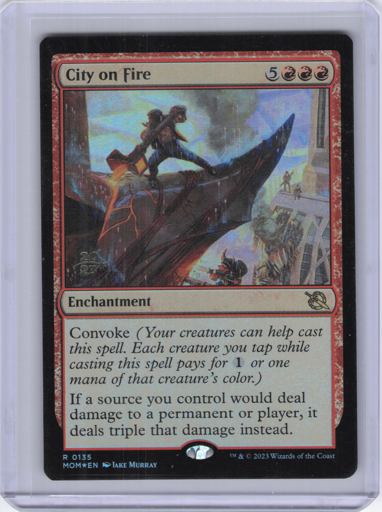 City on Fire - Prerelease Cards (PRE)