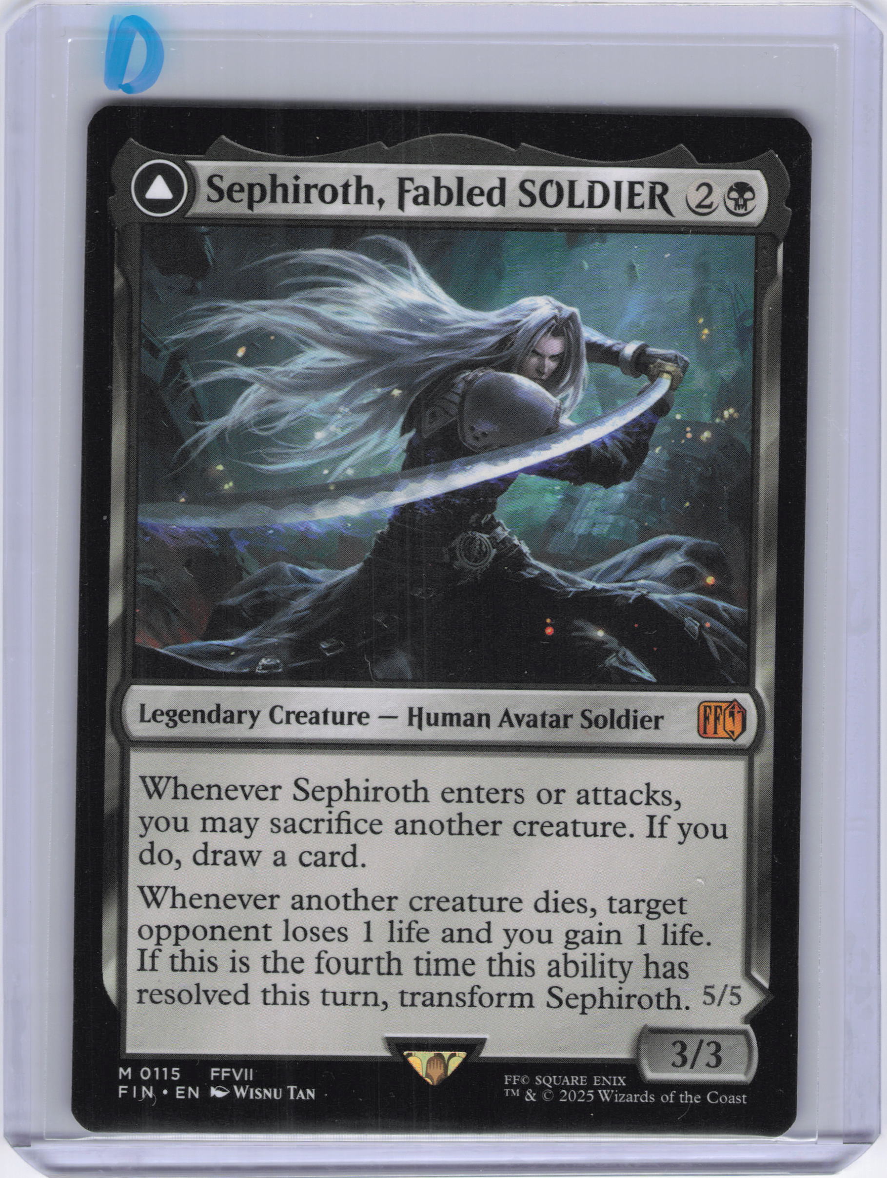 Sephiroth, Fabled SOLDIER - FINAL FANTASY (FIN)
