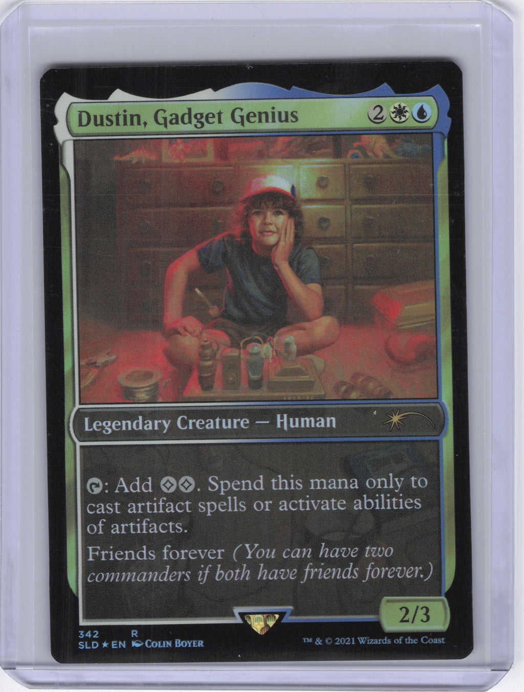 Dustin, Gadget Genius (Foil) - Secret Lair Drop Series (SLD)
