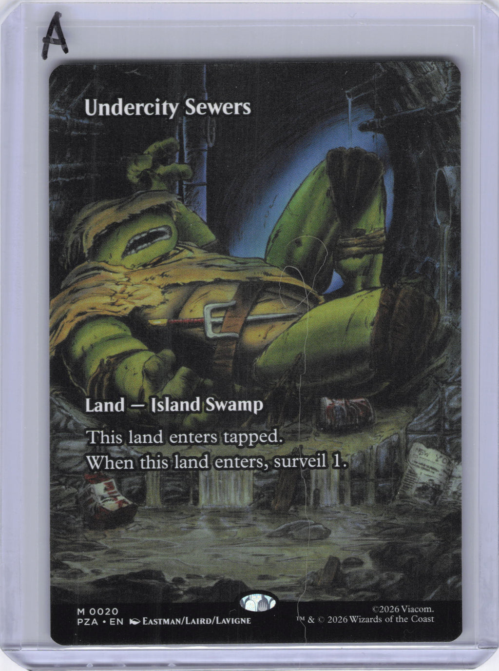 Undercity Sewers (Borderless) - Teenage Mutant Ninja Turtles Source Material (PZA)