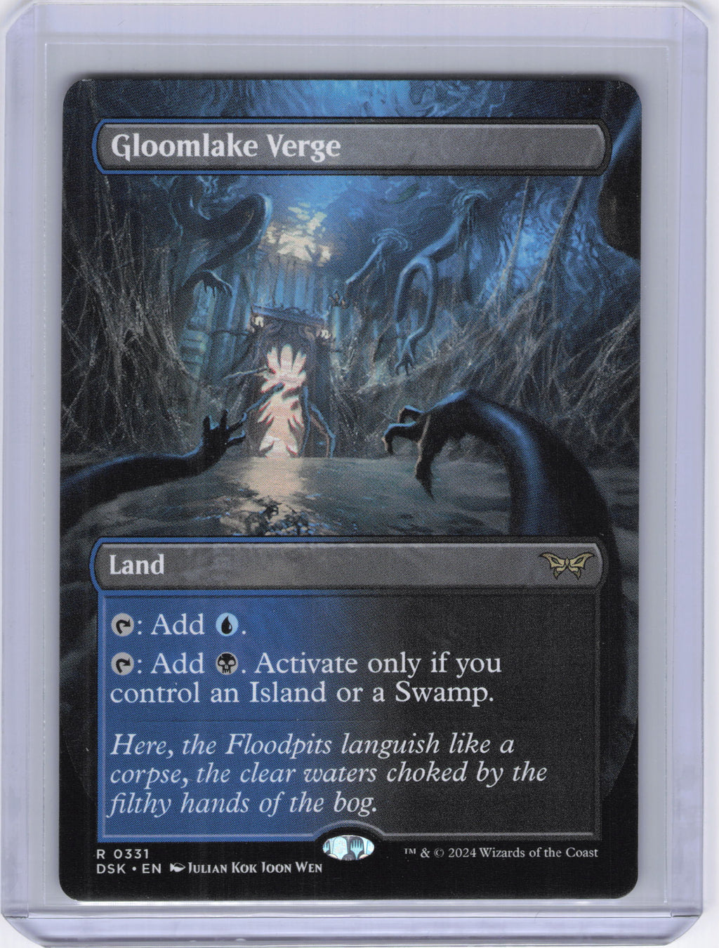 Gloomlake Verge (Borderless) - Duskmourn: House of Horror (DSK)