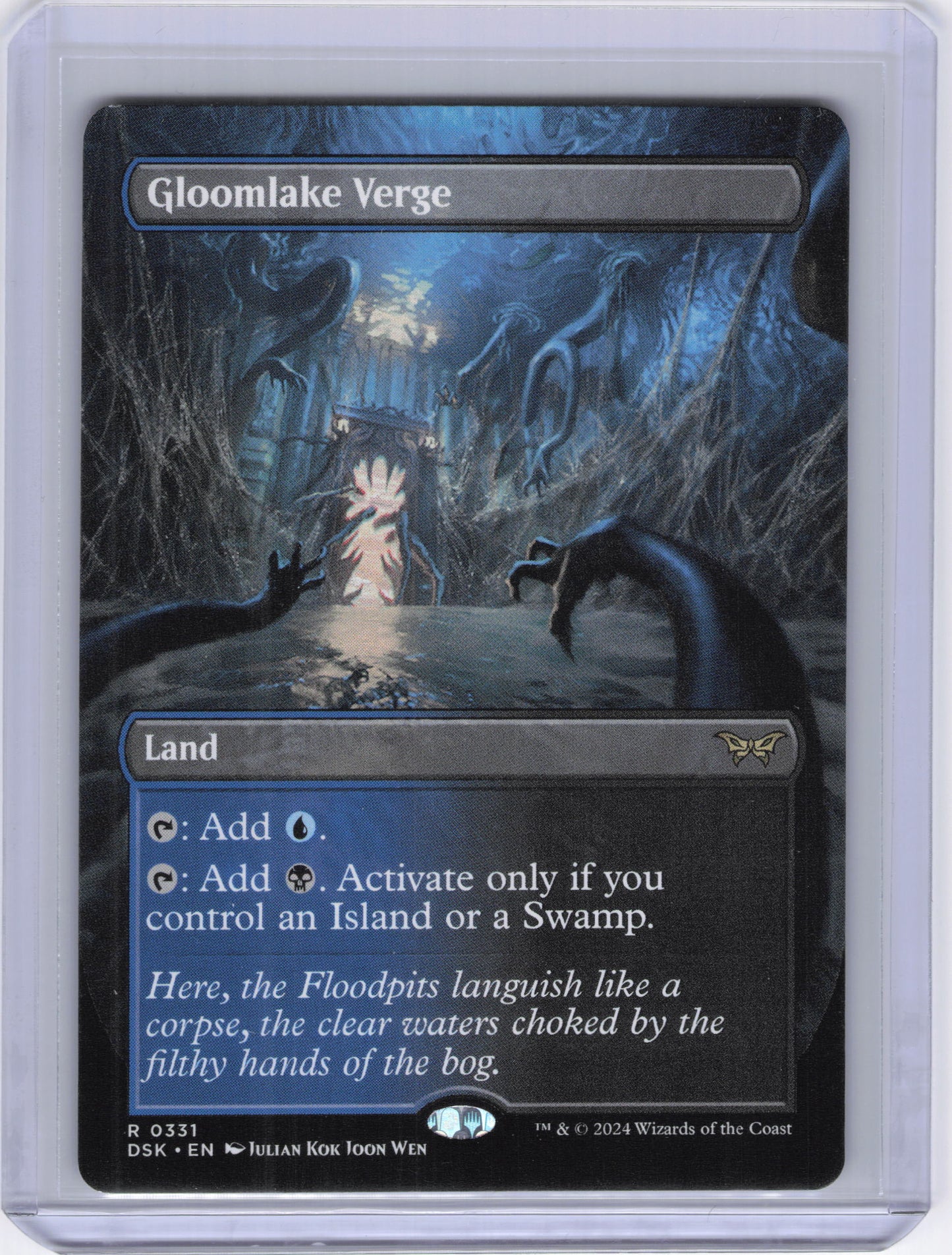 Gloomlake Verge (Borderless) - Duskmourn: House of Horror (DSK)