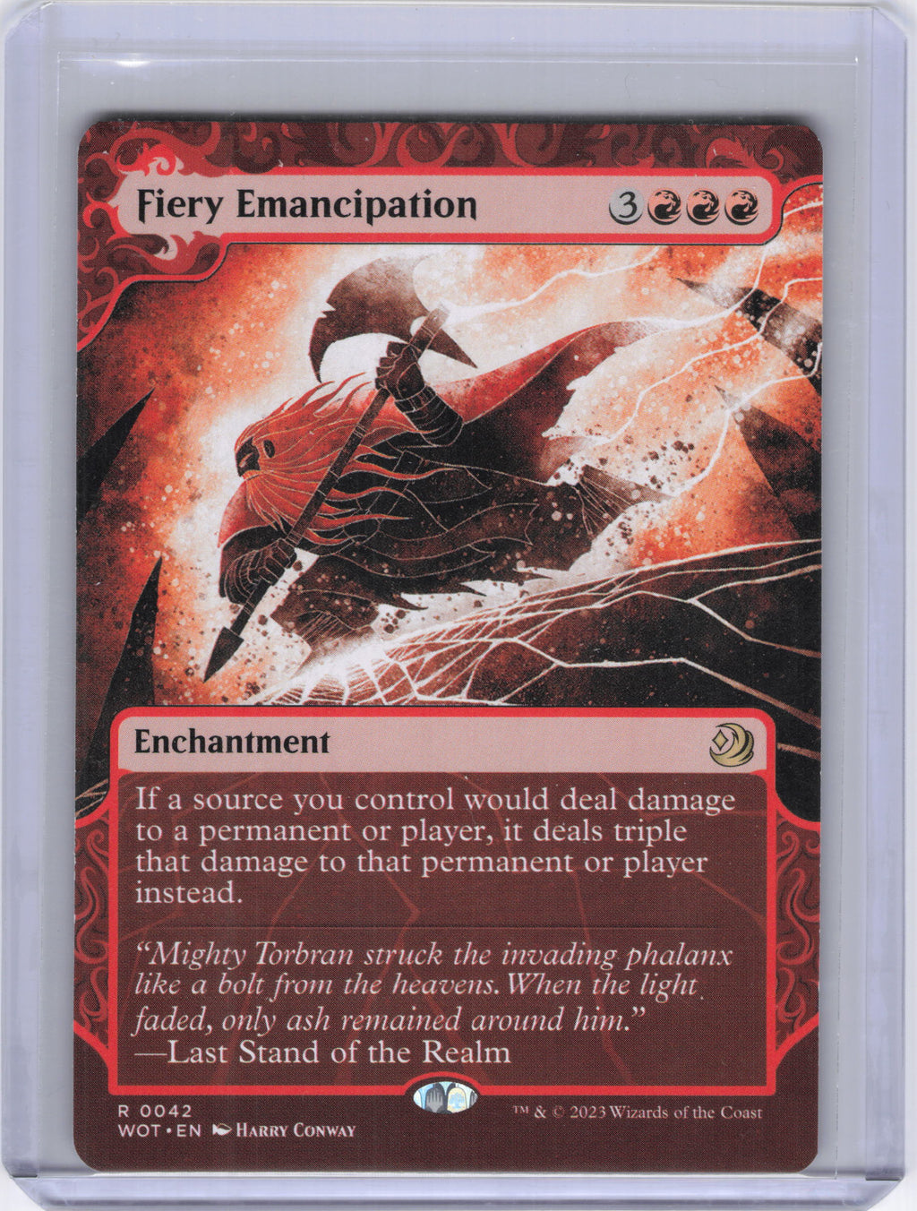 Fiery Emancipation - Wilds of Eldraine: Enchanting Tales (WOT)