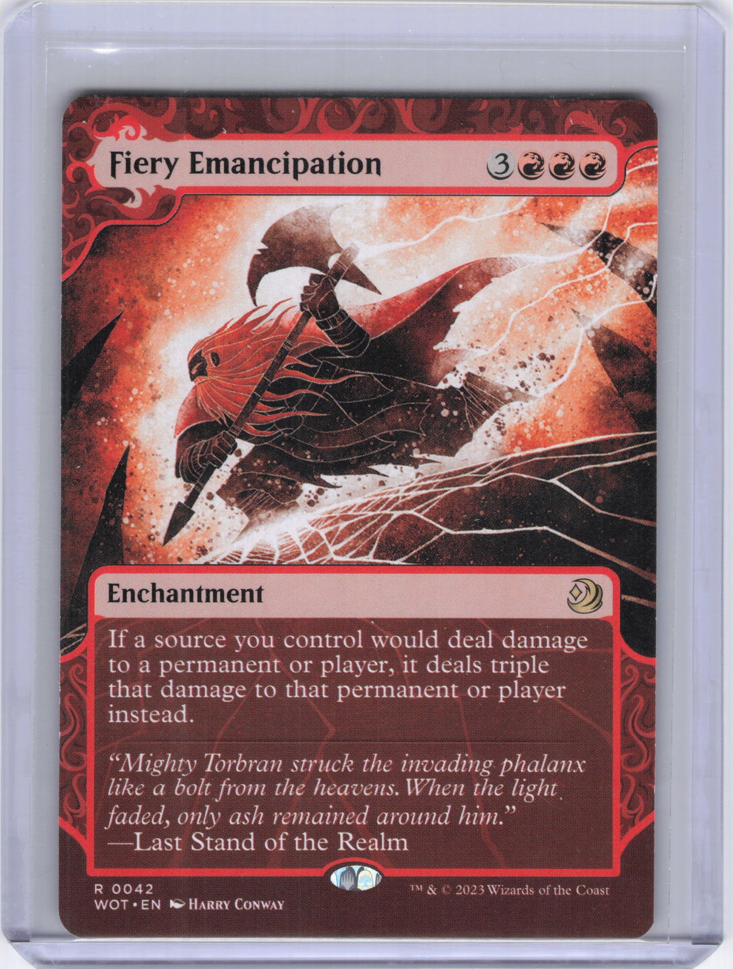 Fiery Emancipation - Wilds of Eldraine: Enchanting Tales (WOT)