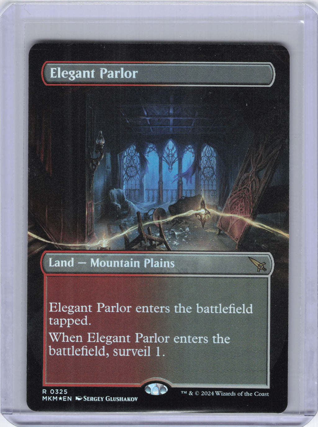 Elegant Parlor (Foil) (Borderless) - Murders at Karlov Manor (MKM)