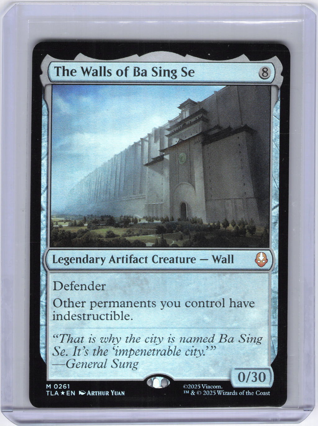 The Walls of Ba Sing Se (Foil) - Avatar: The Last Airbender (TLA)