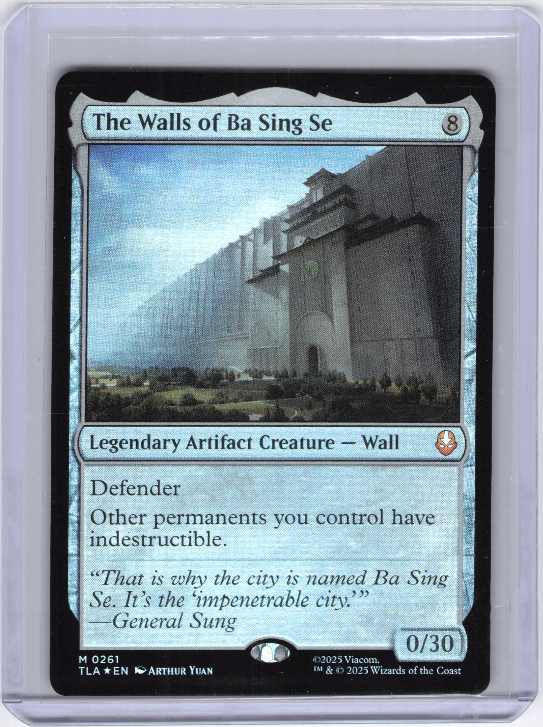 The Walls of Ba Sing Se (Foil) - Avatar: The Last Airbender (TLA)