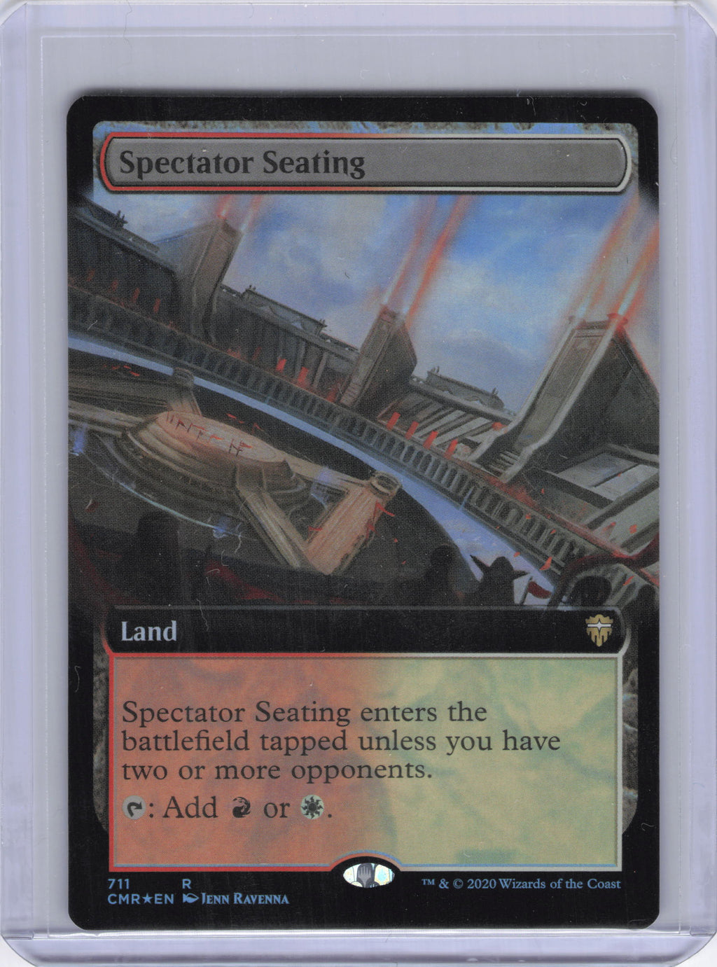 Spectator Seating (Foil) - Commander Masters (CMM)