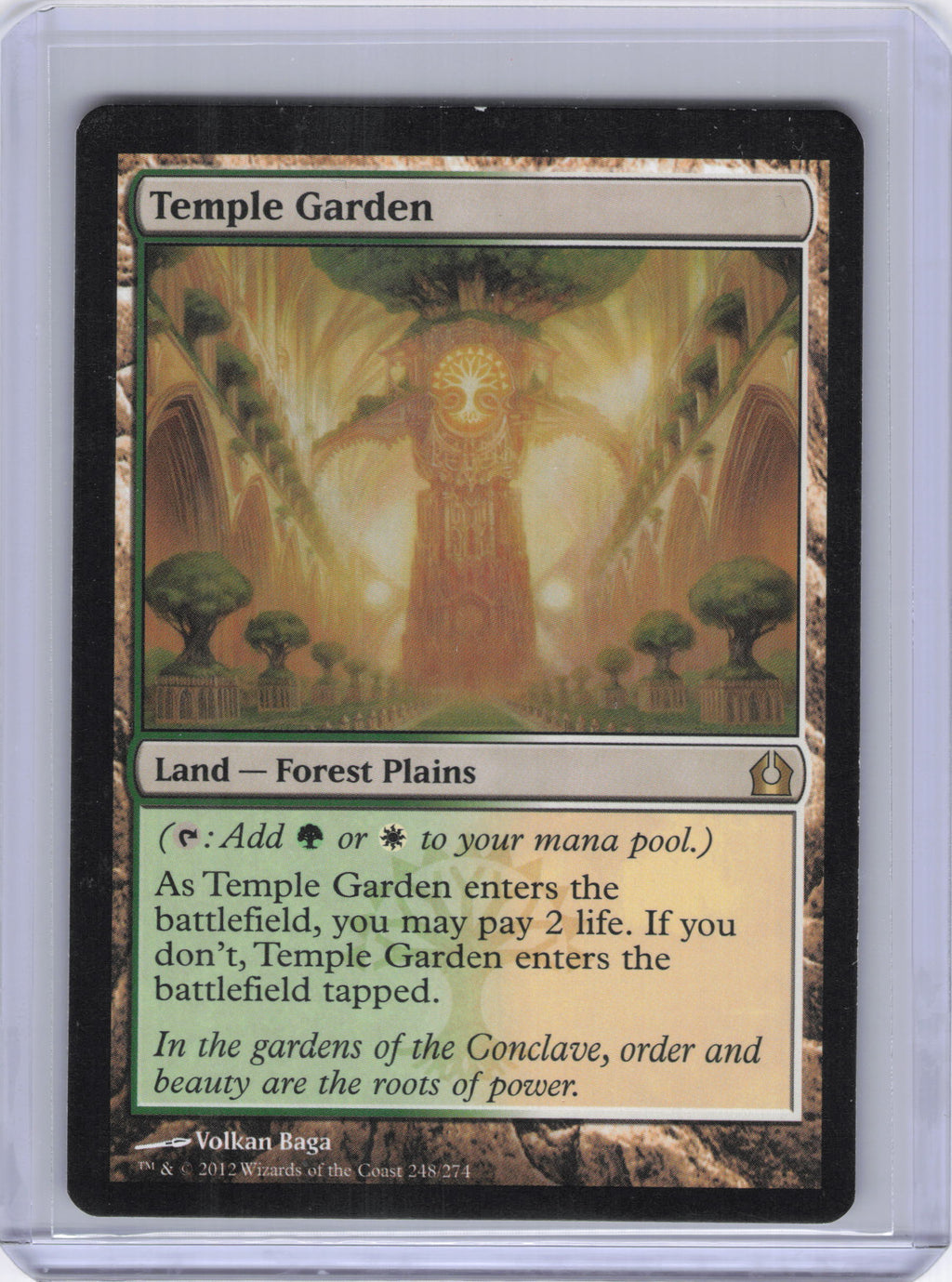 Temple Garden - Return to Ravnica (RTR)