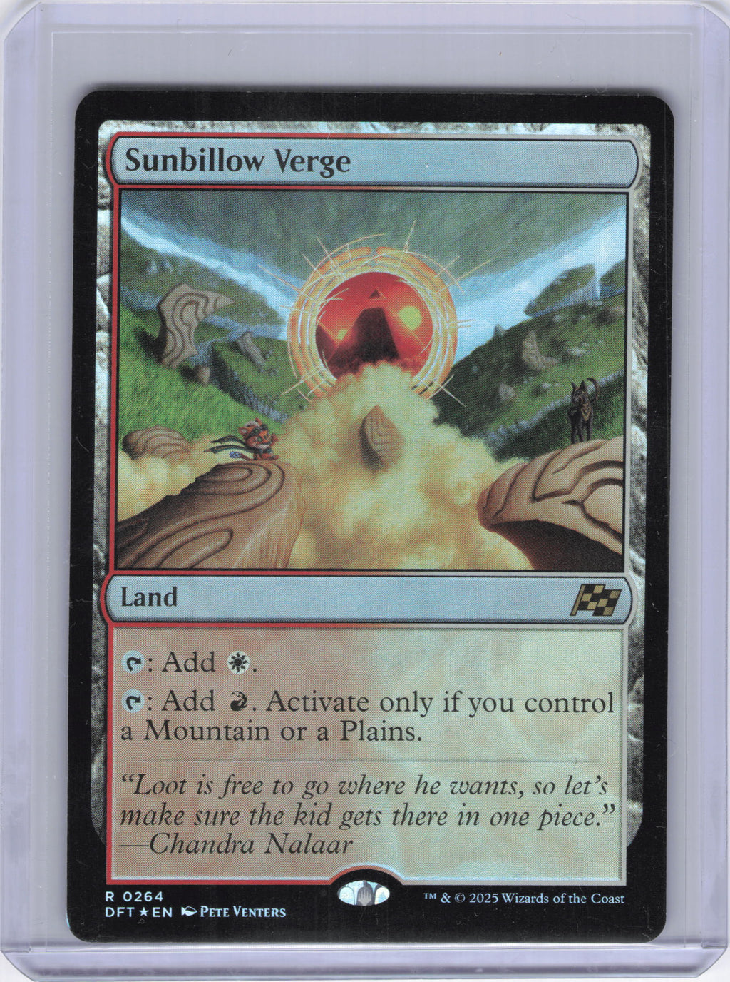 Sunbillow Verge (Foil) - Aetherdrift (DFT)