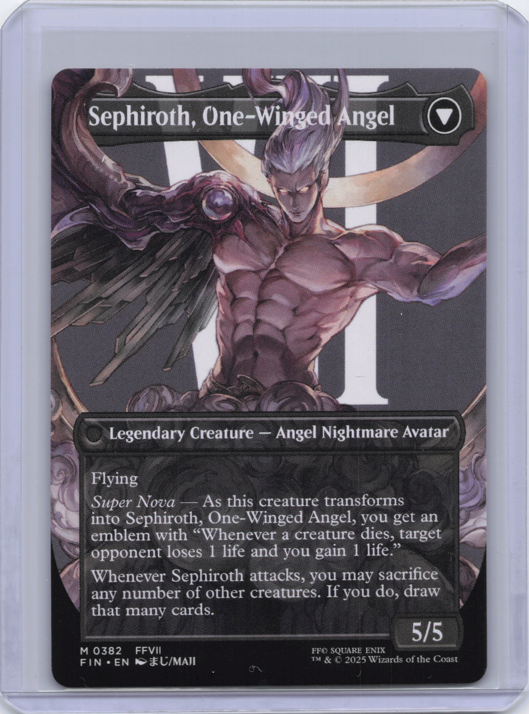 Sephiroth, Fabled SOLDIER (0382) (Borderless) - FINAL FANTASY (FIN)