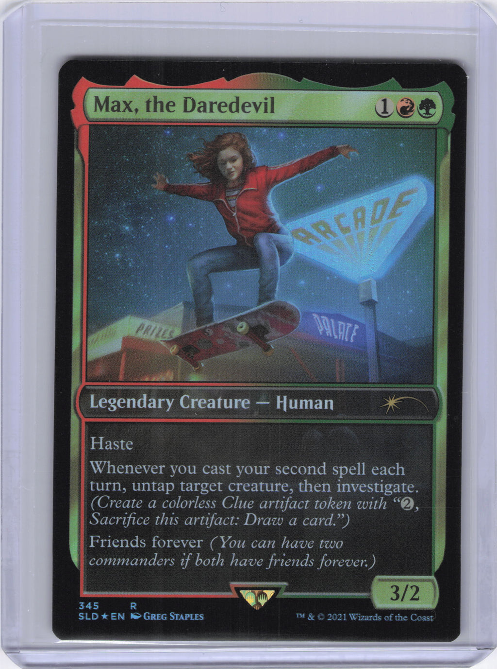 Max, the Daredevil (Foil) - Secret Lair Drop Series (SLD)