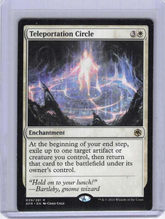 Teleportation Circle - Adventures in the Forgotten Realms (AFR)