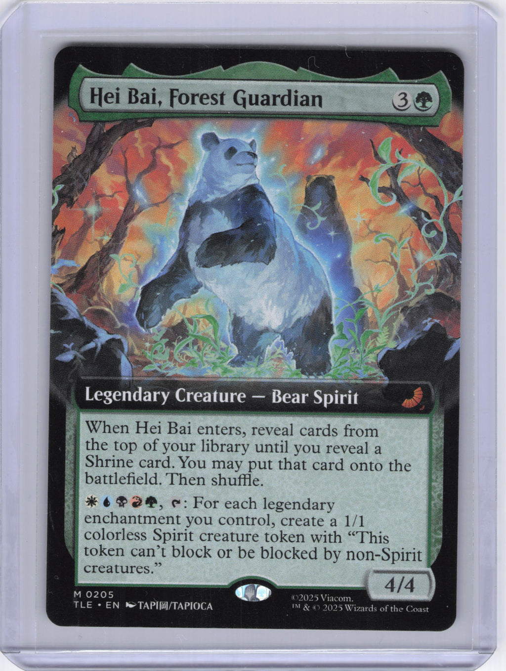 Hei Bai, Forest Guardian (Extended Art) - Avatar: The Last Airbender: Eternal-Legal (TLE)