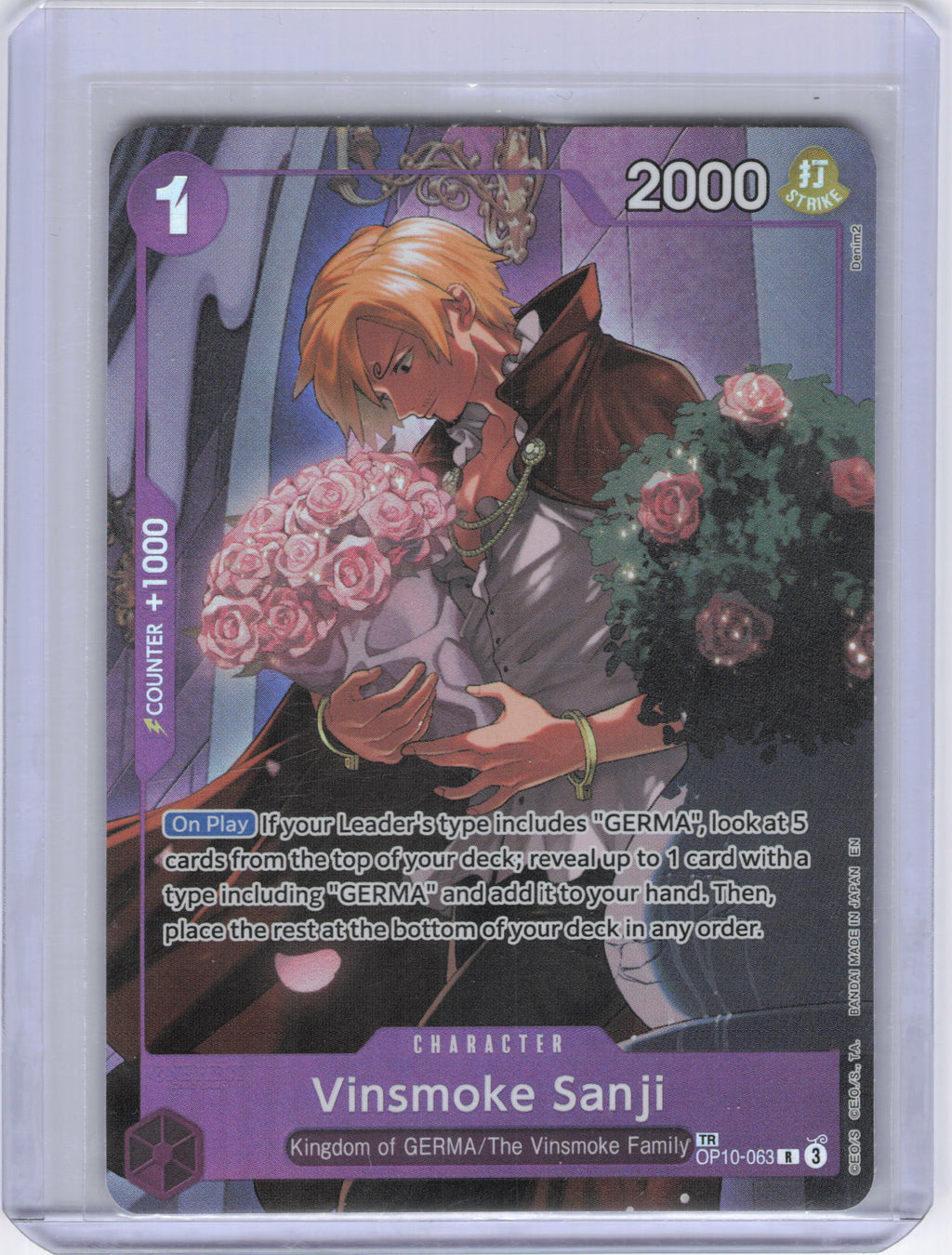 Vinsmoke Sanji (TR) - Legacy of the Master (OP12)