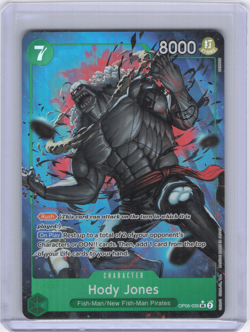Hody Jones (Alternate Art) - Premium Booster -The Best- (PRB-01) (LP)