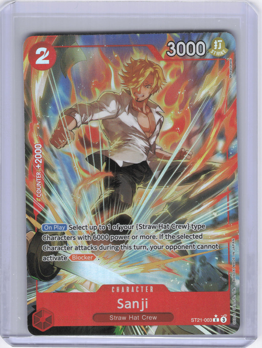 Sanji (Parallel) - Starter Deck EX: Gear 5 (ST-21)