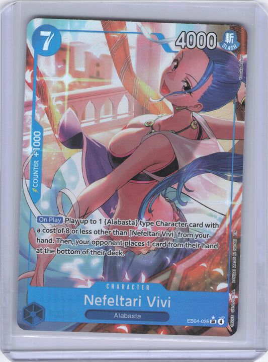Nefeltari Vivi (Alternate Art) - The Azure Sea's Seven (OP14)