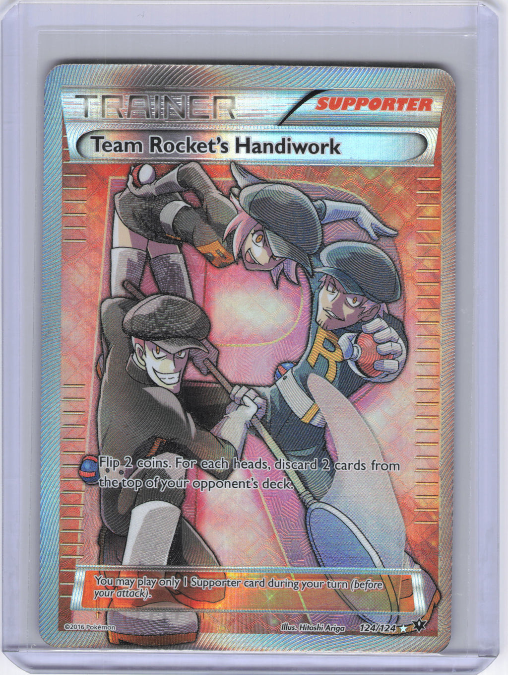Team Rocket's Handiwork (Full Art) - XY - Fates Collide (FCO)
