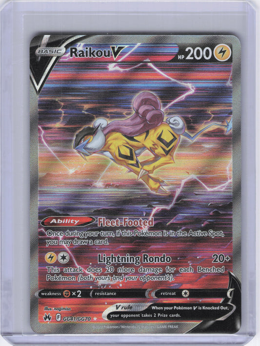Raikou V - SWSH: Crown Zenith: Galarian Gallery (CRZ:GG)