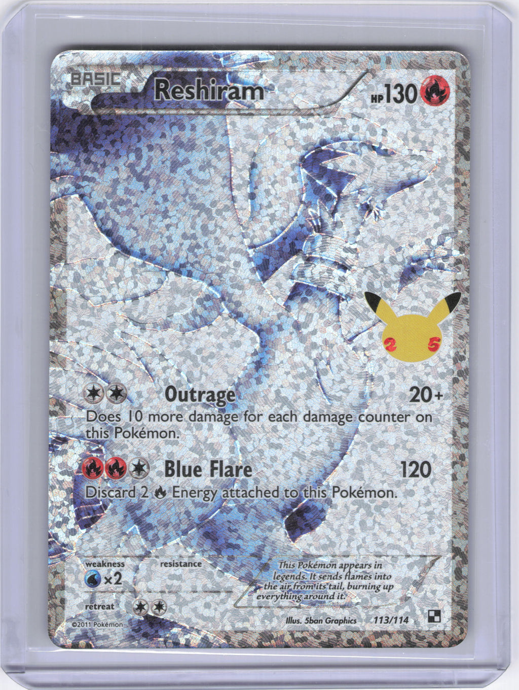 Reshiram - Celebrations: Classic Collection (CCC)