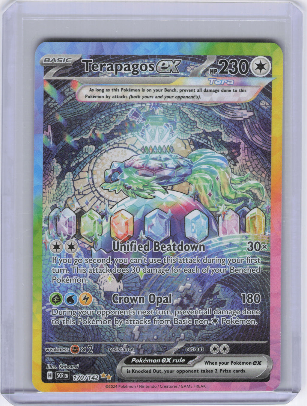 Terapagos ex - 170/142 - SV07: Stellar Crown (SCR)