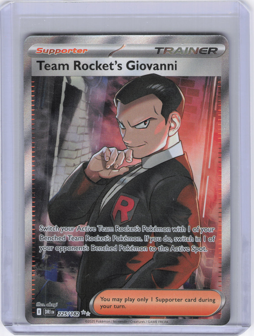 Team Rocket's Giovanni - 225/182 - SV10: Destined Rivals (DRI)