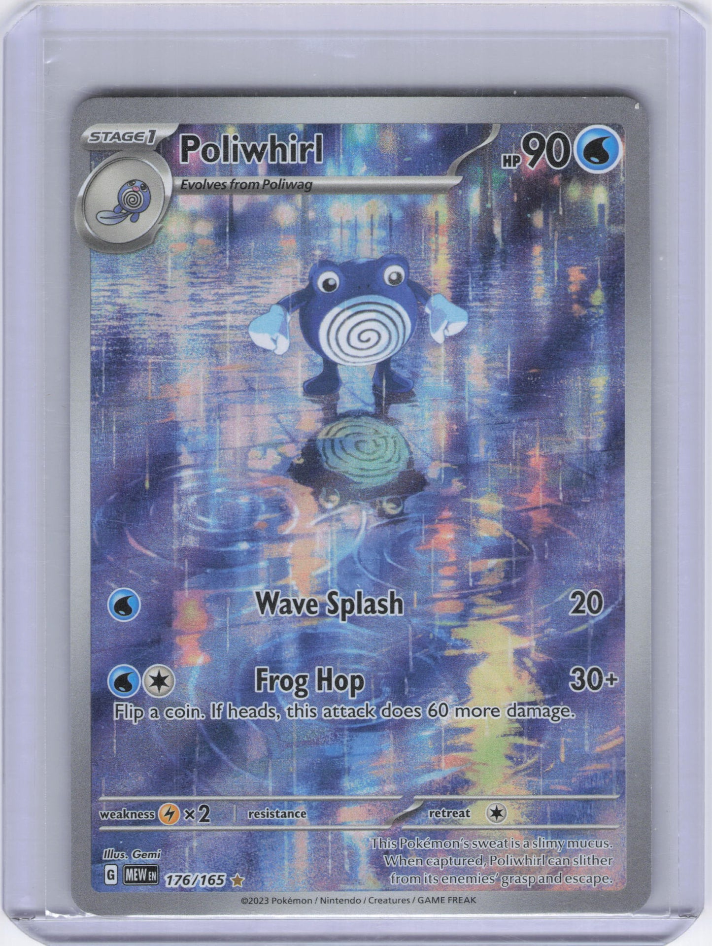 Poliwhirl - 176/165 - SV: Scarlet & Violet 151 (MEW)