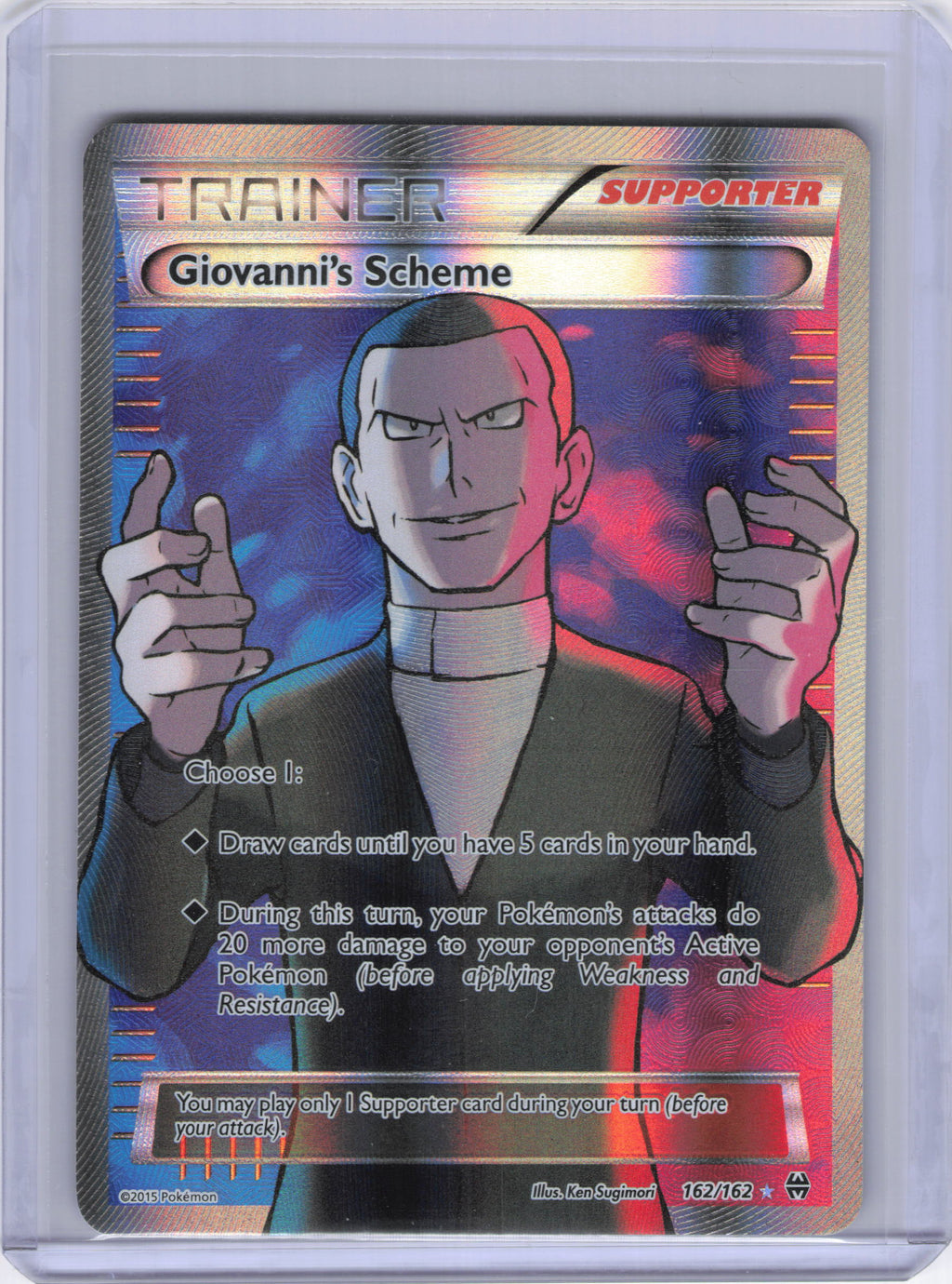 Giovanni's Scheme (Full Art) - XY - BREAKthrough (BKT)