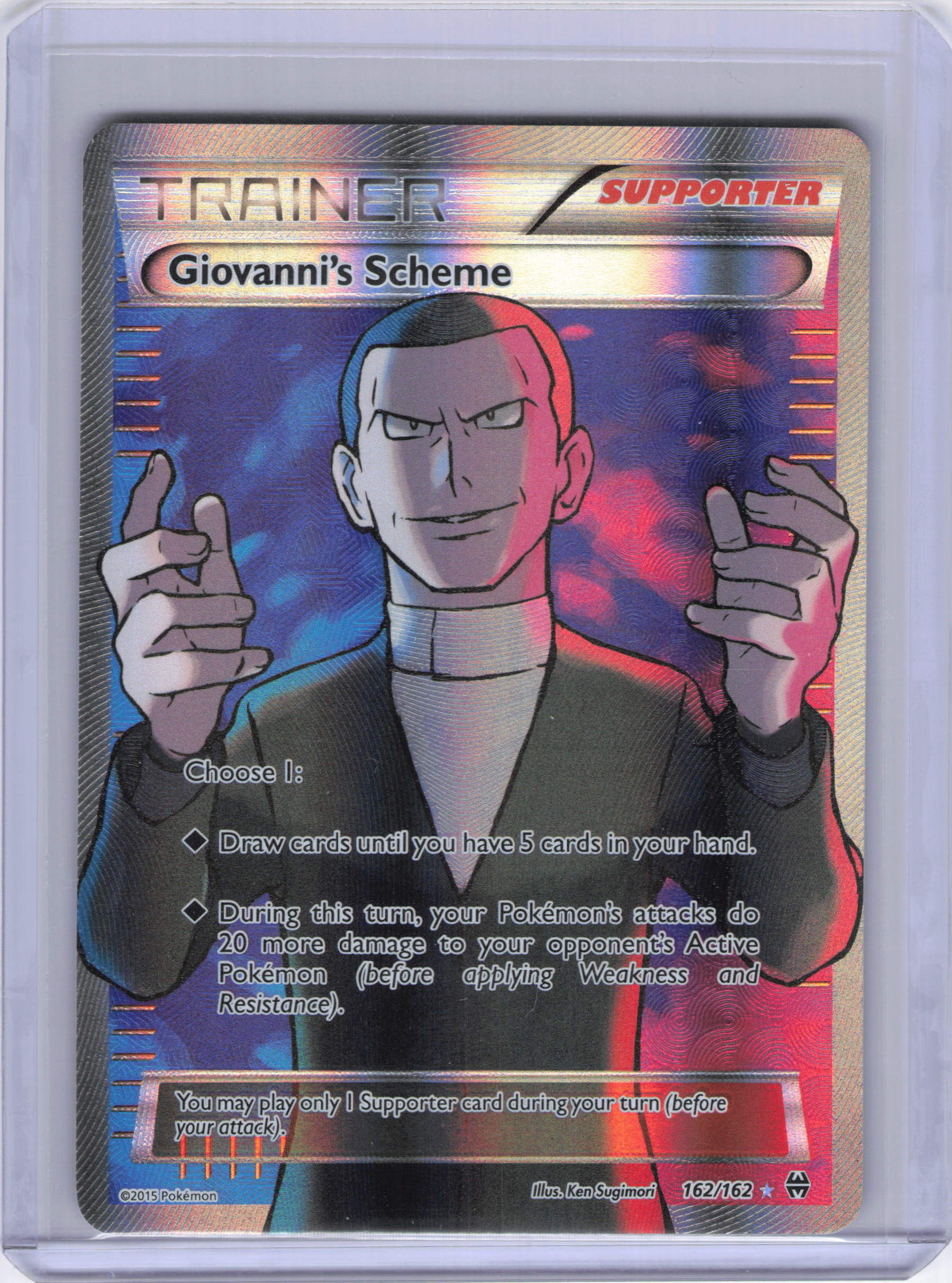 Giovanni's Scheme (Full Art) - XY - BREAKthrough (BKT)