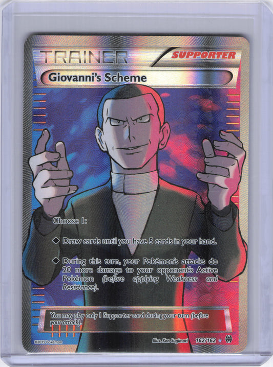 Giovanni's Scheme (Full Art) - XY - BREAKthrough (BKT)