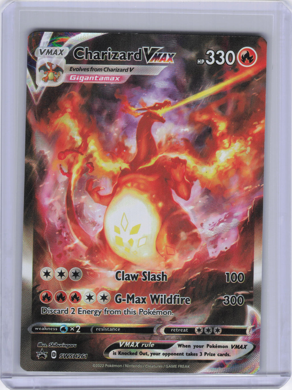 Charizard VMAX - SWSH261 - SWSH: Sword & Shield Promo Cards (SWSD)