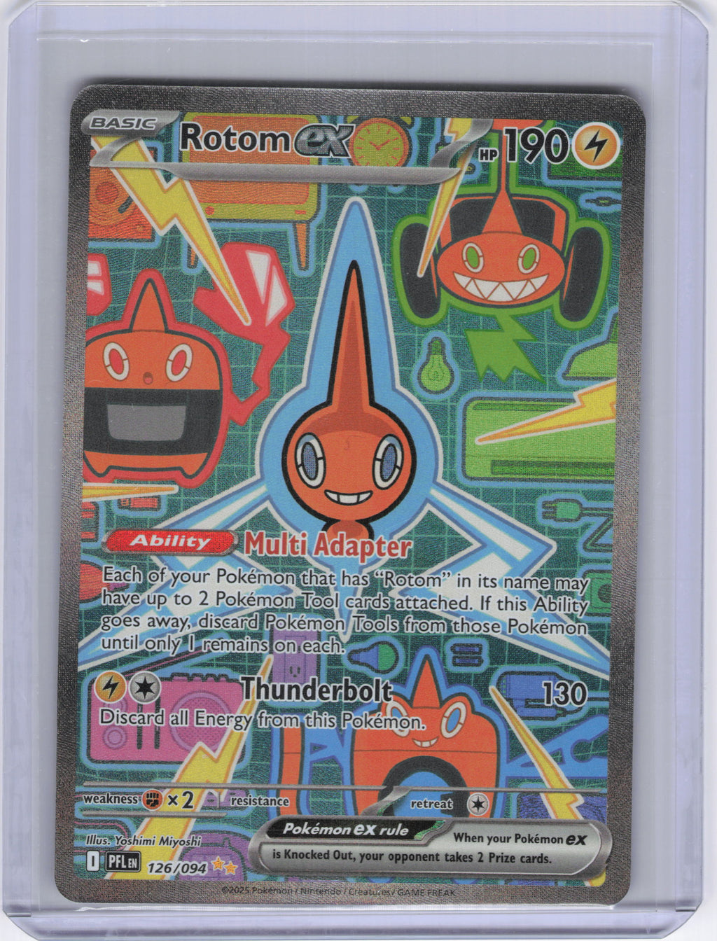 Rotom ex - 126/094 - ME02: Phantasmal Flames (PFL)