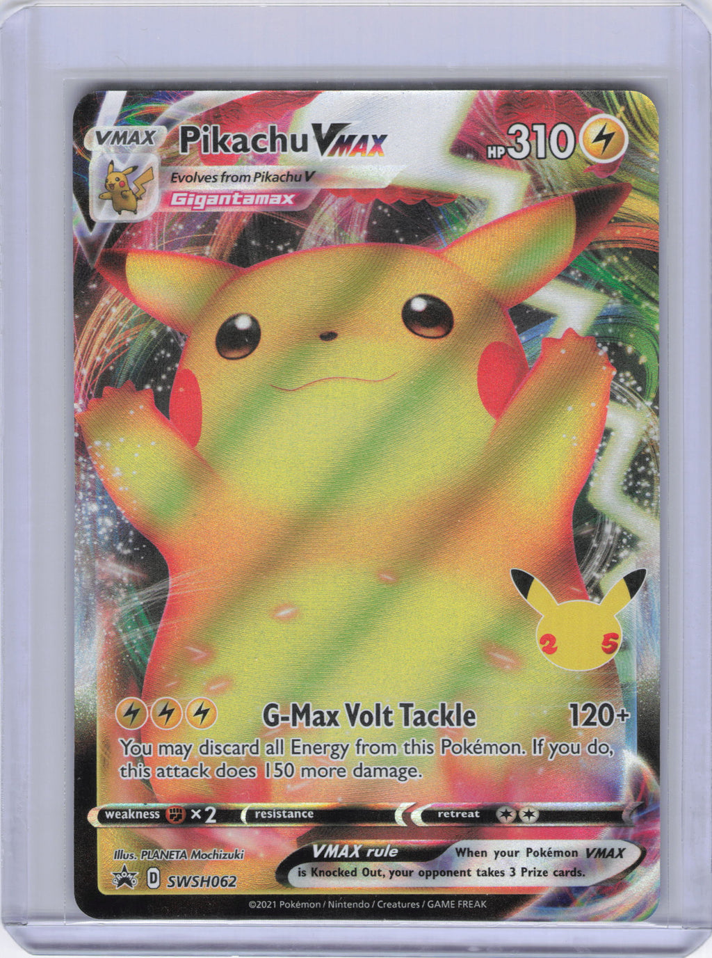 Pikachu VMAX - SWSH062 - SWSH: Sword & Shield Promo Cards (SWSD)