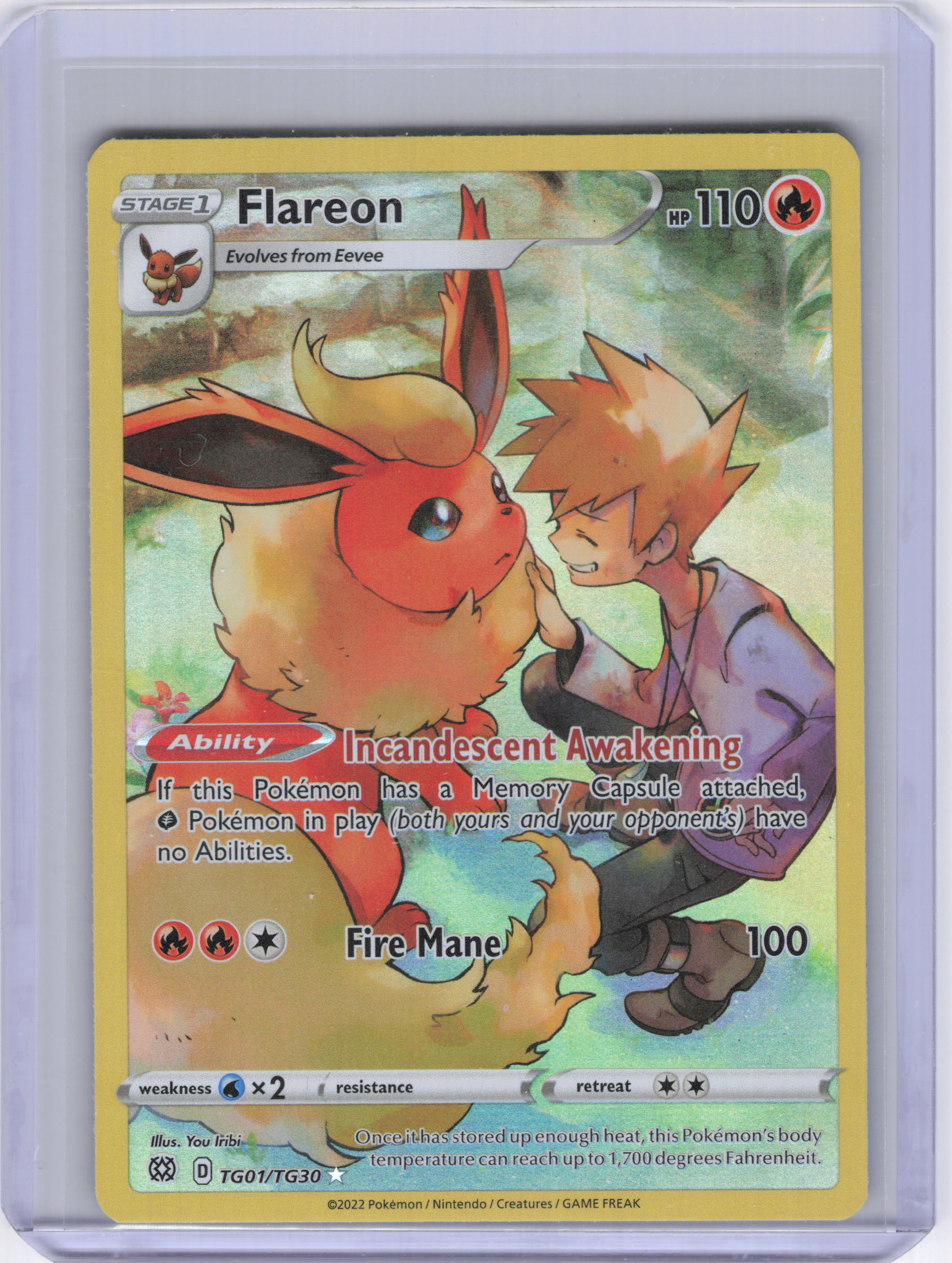 Flareon - SWSH09: Brilliant Stars Trainer Gallery (SWSH09:TG)