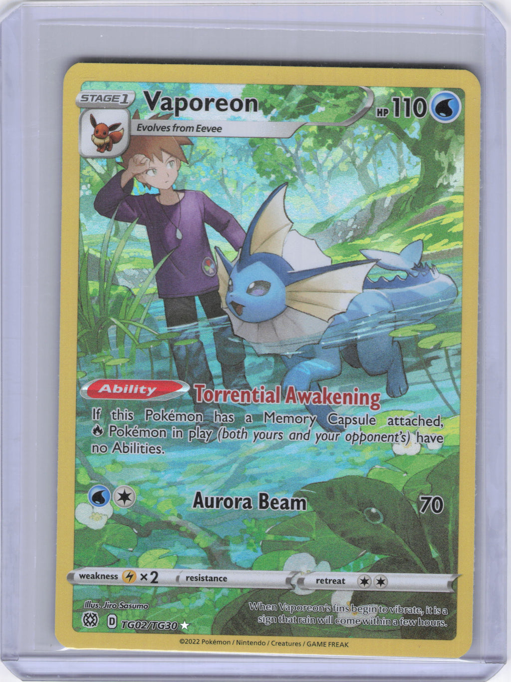 Vaporeon - SWSH09: Brilliant Stars Trainer Gallery (SWSH09:TG)