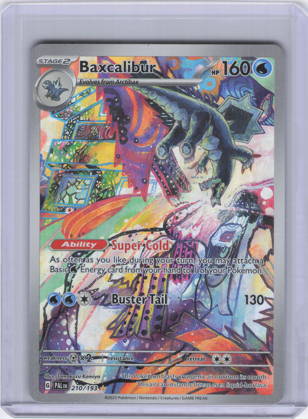 Baxcalibur - 210/193 - SV02: Paldea Evolved (PAL)